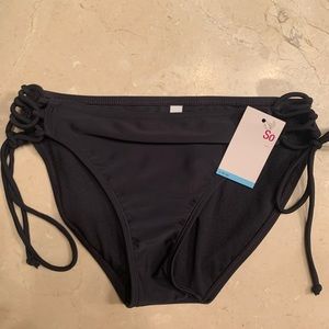 SO Large (11-13) black bathing suit bottom